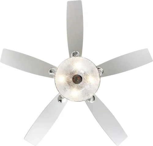 Vista 9 de Ventilador de techo de 52 pulgadas con luz, ventilador de araña de cristal con control remoto Ceiling Fans with Lights for Bedroom Living Room