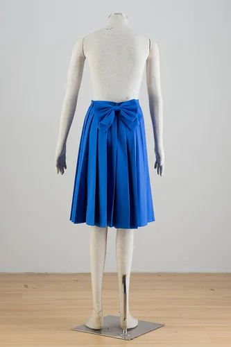 Vista 8 de Traje de cosplay de Sailor Moon Tsukino Usagi Mercury para mujer, conjunto de 4 piezas