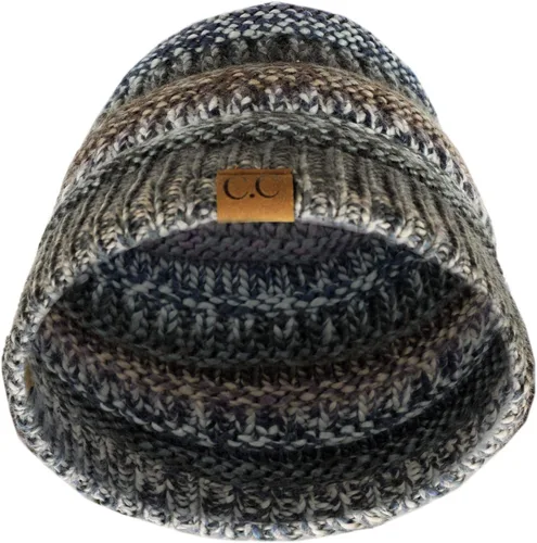 Vista 477 de C.C Trendy Warm Chunky Soft Stretch Cable Knit Beanie