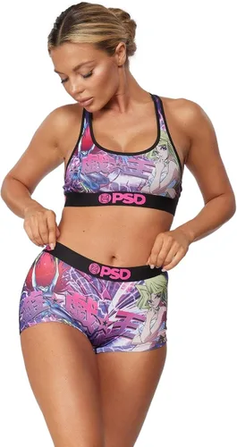 Vista 3 de PSD Brasier deportivo Mai Valentine para mujer, multicolor, M, Multi San Valentín Sb