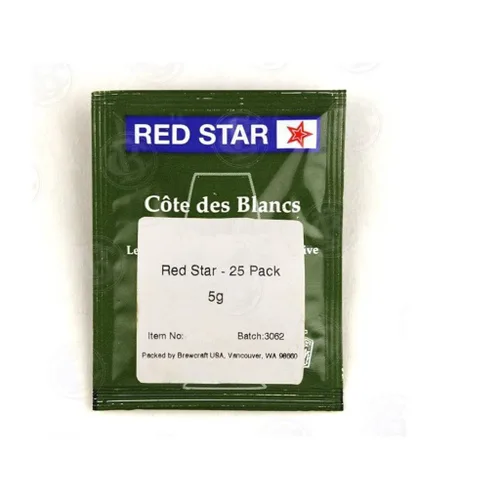 Vista 3 de Red Star Cote de Blanc Levadura de Vino 5 gm