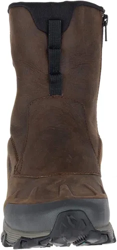 Vista 3 de Merrell Coldpack Ice, Botas de nieve polares impermeables de hombre con cremallera de 8 pulgadas
