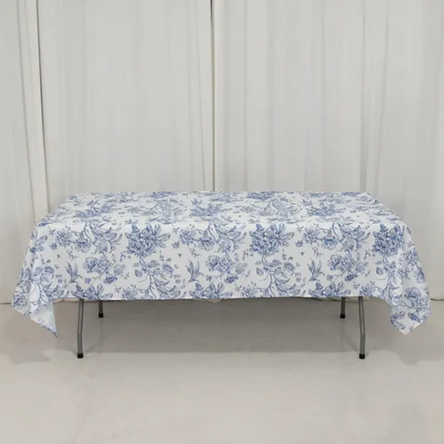 Vista 73 de Efavormart - Mantel rectangular, 60 x 102 pulgadas, resistente a las manchas y a las arrugas, lavable, mantel decorativo oblongo de tela de Amatista