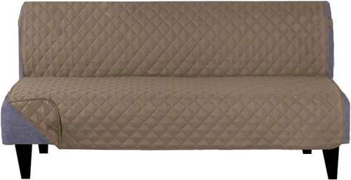 Vista 24 de U-NICE HOME Funda para sillón reclinable, reversible, con correas elásticas, resistente al agua, protege de perros y mascotas, sillón pequeño