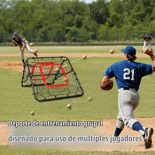Vista 3 de Storgem Baseball Softball Rebounder Net,Multi-Sport Pitch Back Rebound Net