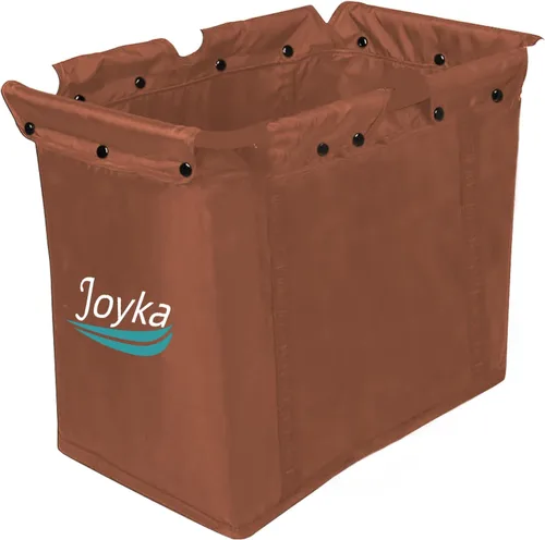Vista 2 de Joyka Bolsas de repuesto para carritos de compras de 55 litros, bolsas de repuesto para carritos de compras, carrito de tela Oxford, impermeables
