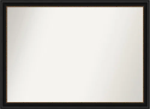 Vista 403 de Amanti Art Espejo personalizado, gran espejo de baño estrecho, espejo de pared o espejo de tocador de baño sobre el fregadero (24 x 24 pulgadas)
