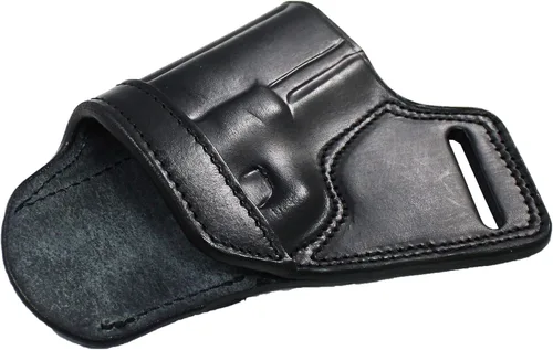 Vista 7 de Funda de Pistola de Cuero Artesanal Premium SOB (Small of Back)