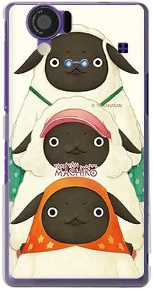 Vista 68 de Yanan Machiko Series Machiko Family Pink (Clear) / for iPhone SE/5s/docomo
