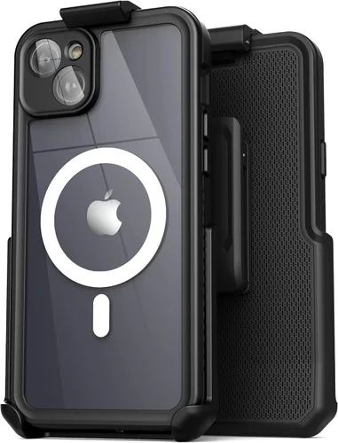 Vista 8 de Funda impermeable con clip para cinturón Encased para iPhone 14 (compatible con MagSafe)