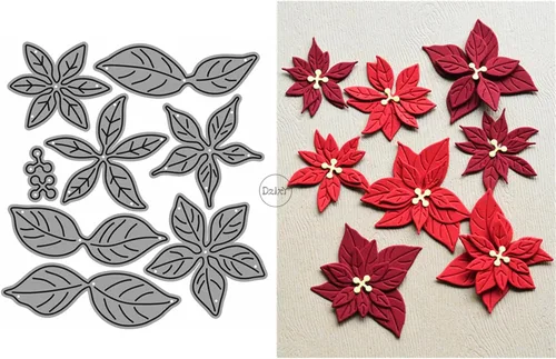 Vista 11 de DzIxY Troqueles de corte de metal de seis pétalos, flores, para hacer tarjetas, papel de gofrado, juegos de troqueles, álbum, plantillas