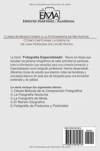 Vista 2 de Claves para Dominar EL RETRATO FOTOGRÁFICO Cómo capturar la esencia de una persona en un retrato. (FOTOGRAFIA ESPECIALIZADA) (Spanish Edition)