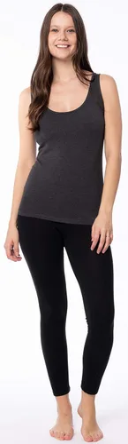 Vista 2 de Sexy Basics Paquete de 5 camisetas sin mangas PowerFlex con espalda cruzada para mujer de algodón de elastano y color elástico