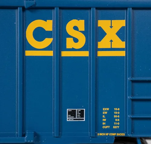 Vista 3 de Bachmann Hobby Train Freight Cars, azul prototípico