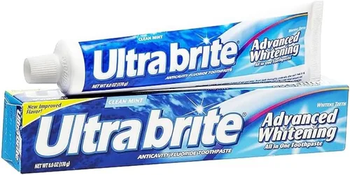 Vista 2 de Ultra Pasta dental blanqueadora avanzada de Brite Reg Size 6z Ultrabrite