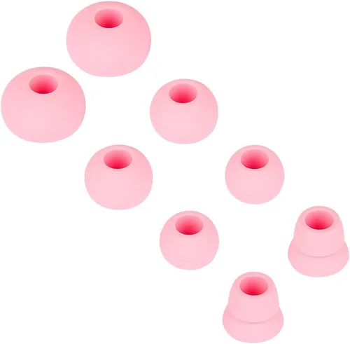 Vista 10 de 4 pares de almohadillas de silicona para los oídos, puntas de repuesto, para auriculares compatibles con Powerbeats 1/2/3 Wireless Beats de Dre