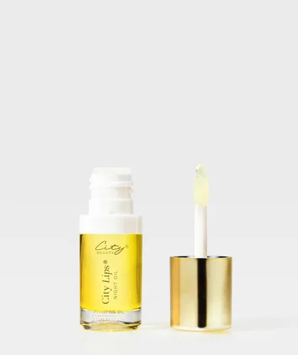 Vista 5 de City Beauty City Lips - Aceite nocturno para rellenar, hidratar y restaurar durante la noche, tratamiento labial antienvejecimiento, aceite labial