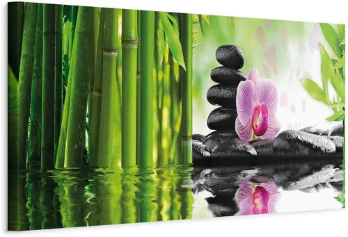 Vista 28 de artgeist Lienzo decorativo para pared, diseño de plumas de 35 x 12 pulgadas, 1 unidad, decoración del hogar, imagen estirada enmarcada para fotos