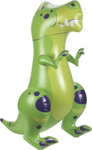 Vista 2 de Toysmith Sprinkler Buddies Dynamic Dino - Aspersor inflable para exteriores