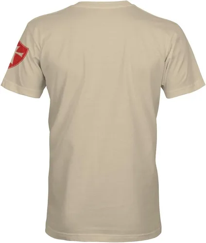 Vista 2 de Camiseta de caballeros templarios cruzados para hombres