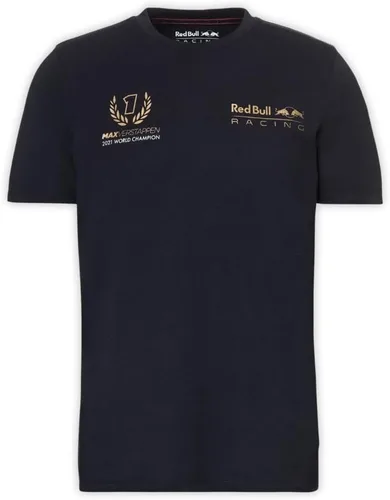 Vista 2 de Red Bull Racing F1 - Camiseta para hombre, edición especial, Max Verstappen, Champion Tribute