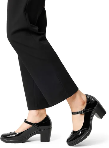 Vista 5 de DREAM PAIRS Zapatos de vestir Oxfords Mary Jane para mujer