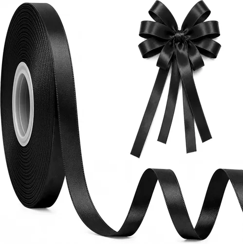 Vista 13 de Fullive Cinta de 1 pulgada para envolver regalos, cinta de Halloween de color morado oscuro de 30 yardas Sleek Glossy, Wear Resistant, Easy Cut