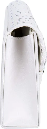 Vista 5 de LIFEWISH Bolso de noche tipo sobre con purpurina y diamantes de imitación, bolso de hombro para fiesta de boda para mujer