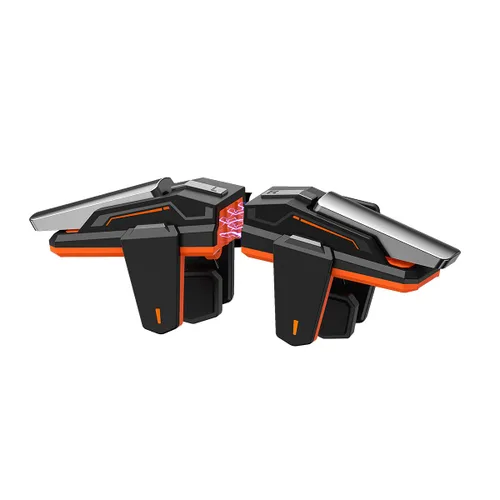 Vista 10 de BIGBIG WON Mobile Gaming Triggers, Mobile Game Controllers Plug and Play for iOS and Android Phone 4.7-6.5 inches Game Trigger for PUBG/Fortnite/COD