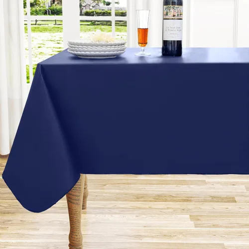 Vista 41 de homing - Mantel cuadrado de vinilo, mantel de plástico impermeable y a prueba de derrames con respaldo de franela, cubierta de mesa fácil de limpiar