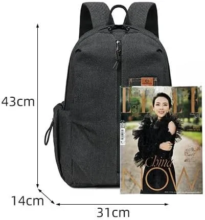 Vista 4 de Mochila de mezclilla vintage para mujer, bolso Y2k para mujer, bolsa de hombro de mezclilla, estética única, linda mochila para mujeres y hombres