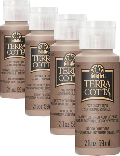 Vista 28 de FolkArt, Snowbank Pintura Acrílica Surtida 2 fl oz / 59ml Terra Cotta Para Manualidades DIY Fáciles de Aplicar, Suministros de Arte Con Acabado