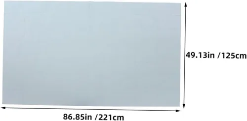 Vista 2 de Pantalla de proyección portátil de cine en casa HD para uso interior y exterior Pantalla de cine resistente a arrugas
