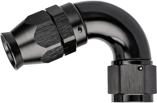 Vista 22 de EVIL ENERGY - Adaptador de manguera de una pieza PTFE 4AN de 30 grados, aluminio, color negro
