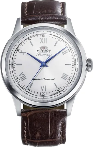 Vista 4 de Orient Bambino Sin fecha Movimiento automático automático/cuerda manual Reloj de vestir de acero inoxidable de 1.512 in Unisex Champán