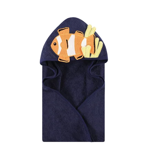 Vista 71 de Hudson Baby Toalla con capucha unisex de algodón con cara de animal para bebé, cocodrilo, talla única