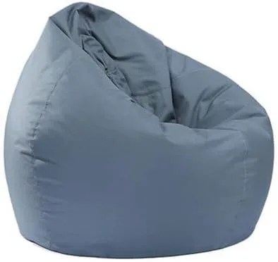Vista 7 de Koolouispoper Lazy BeanBag - Sillas individuales para sofá sin relleno, color sólido, impermeable, Oxford, puf, puff puff para sofá tatami