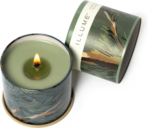 Vista 6 de Illume, Candle Hinoki Sage Vanity Tin 11.8 onzas
