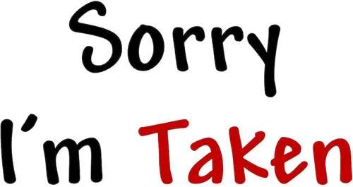 Vista 2 de CafePress Sorry I'm Taken - Taza de café y té, S, Blanco