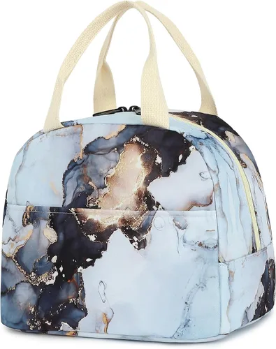 Vista 26 de Lonchera aislada con aguacate para mujeres y niñas, lonchera reutilizable, bolsa de picnic para adultos, niños, escuela, trabajo, viajes