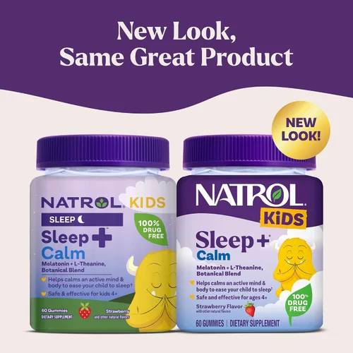 Vista 2 de Natrol Kids Sleep+ - Gomitas de sueño tranquilo para niños