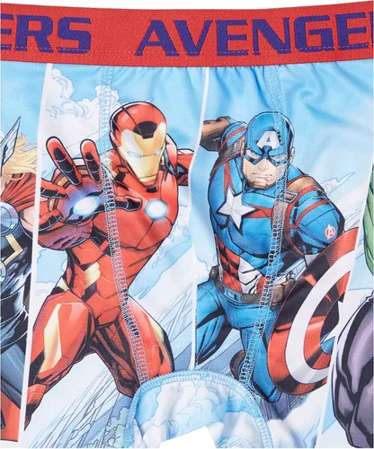 Vista 5 de Marvel Paquete múltiple de ropa interior Hero Avengers para niños
