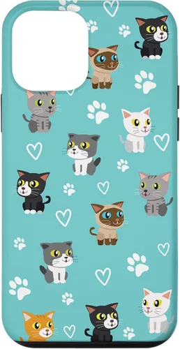 Vista 16 de Funda para iPhone 16 Cat Meow Kitten Kawaii Design Cat Mom