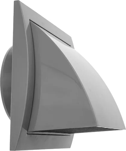Vista 15 de Repa Market Cubierta de ventilación para secadora de 4 pulgadas/tubo de antracita para paredes o techo/cubierta de protección de plástico ABS