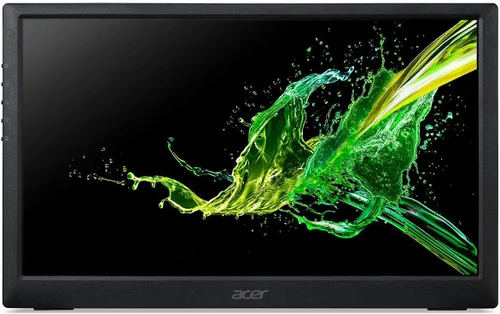 Vista 14 de Acer PM161Q Bbmiuux 15.6" Full HD 1920 x 1080 IPS Monitor Portátil delgado para negocios AMD FreeSync Monitor externo para laptop, PC, Mac Dos