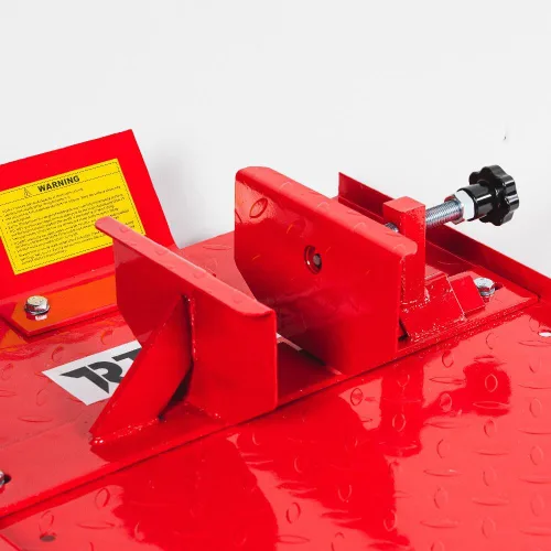 Vista 9 de Titan ramps 1.000 libras Tabla elevadora de motocicleta hidráulica muy resistente.