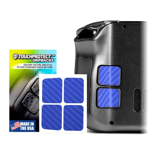 Vista 37 de TouchProtect GripBacks - Steam Deck OLED compatible Back Button Enhancement Add More Grip and Control to your Deck! (Mini Hex)