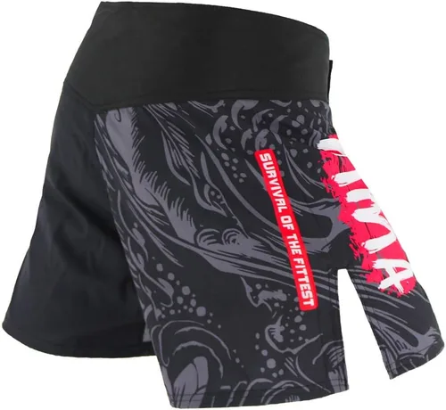 Vista 7 de Pantalones cortos de boxeo para hombres y hombres, BJJ para hombres