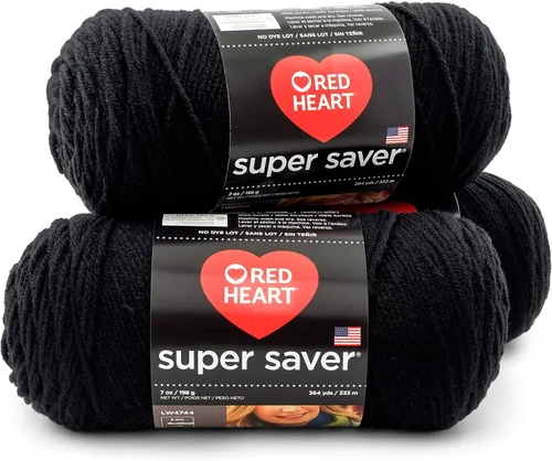 Vista 12 de RED HEART Paquete de 3 hilos Super Saver, ARAN paquete de 3