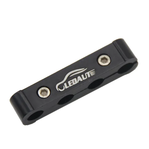 Vista 3 de LEDAUT 12 piezas separador divisor de cables de bujía del motor para 8 mm, 9 mm, 10 mm (negro)